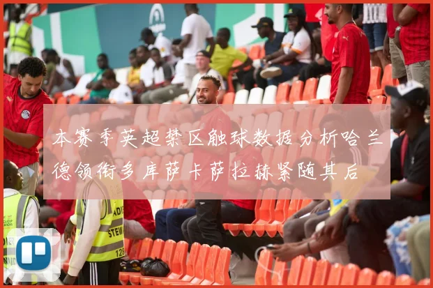 本赛季英超禁区触球数据分析哈兰德领衔多库萨卡萨拉赫紧随其后